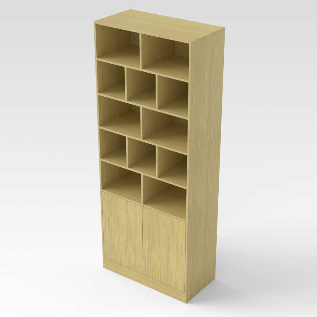 Golden Silkwood Shoe Cabinet