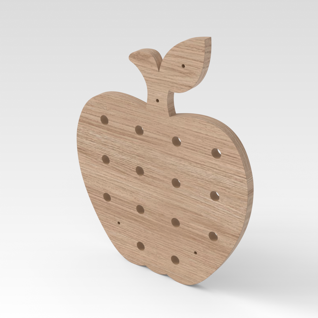 Breeze Natural Wood Pegboard