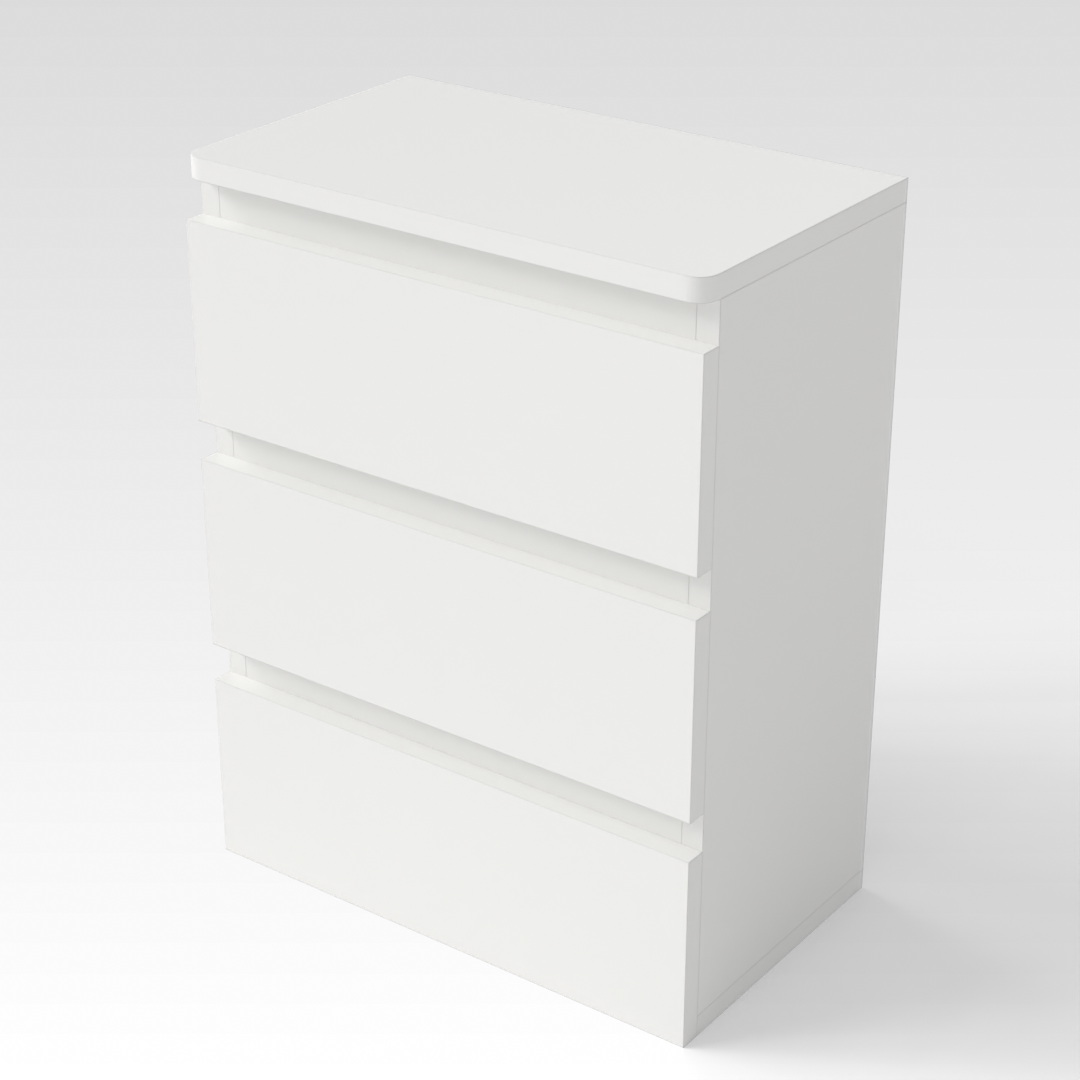 Warm White Nightstand