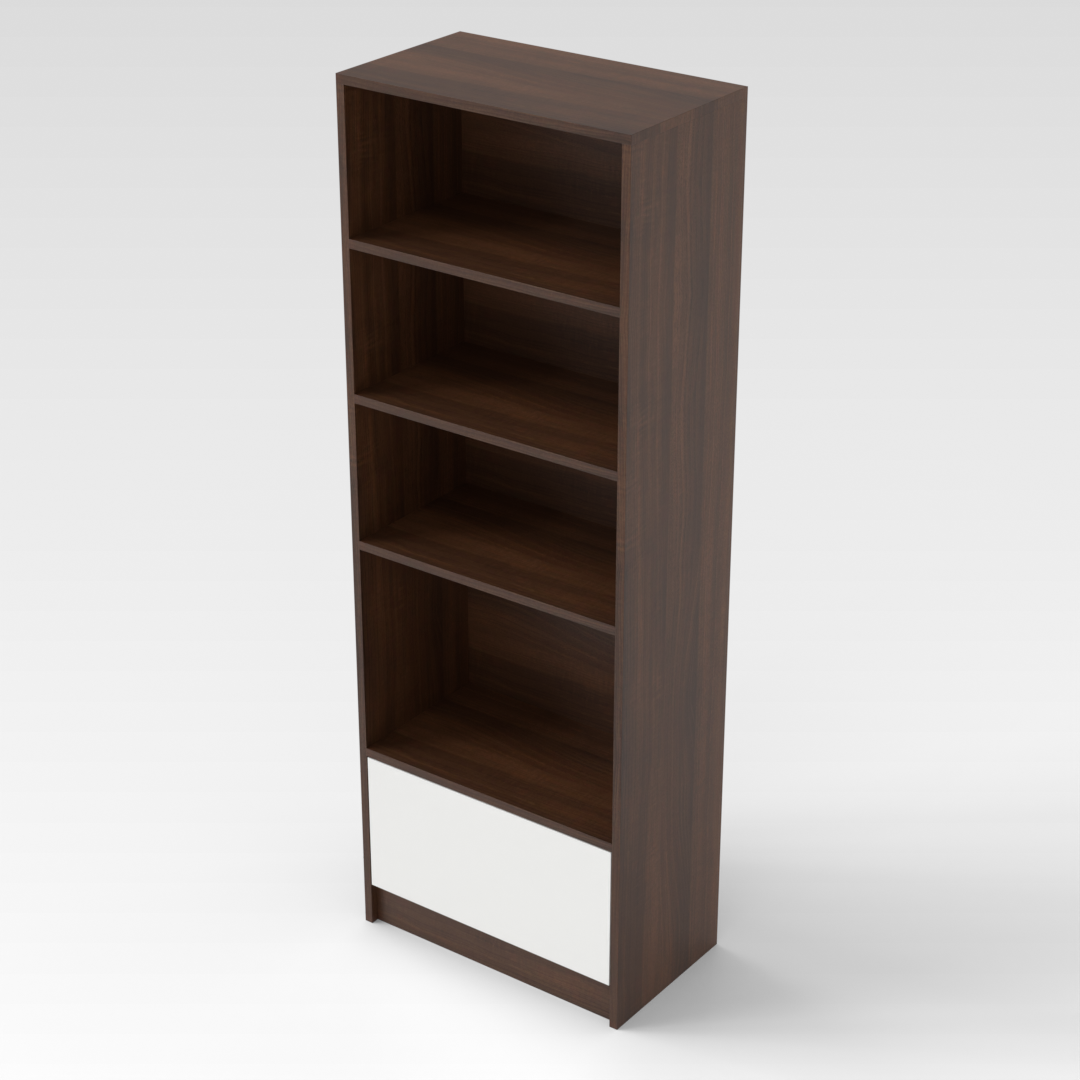 Prairie Oak & Warm White Dresser