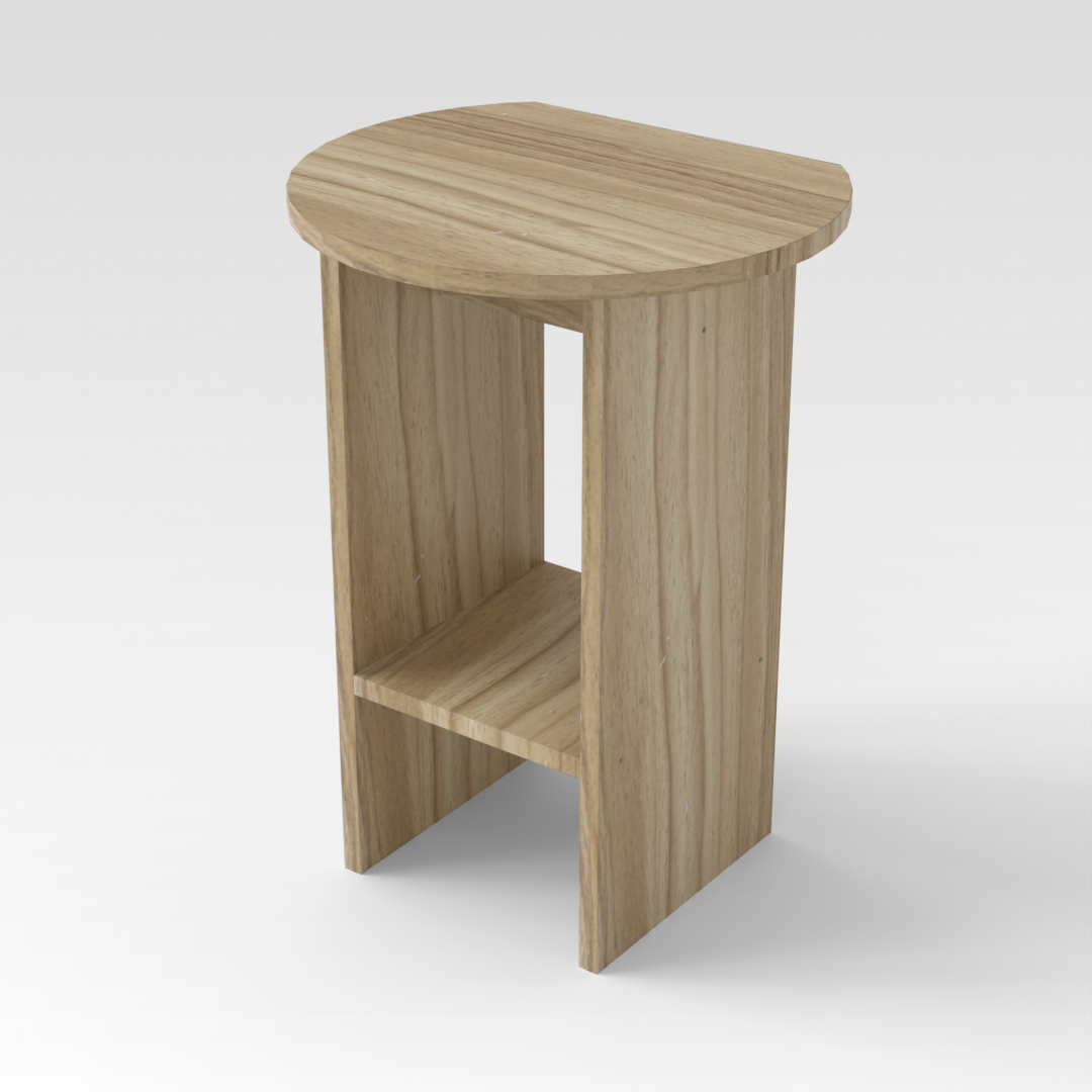 Country Oak Shoe Bench