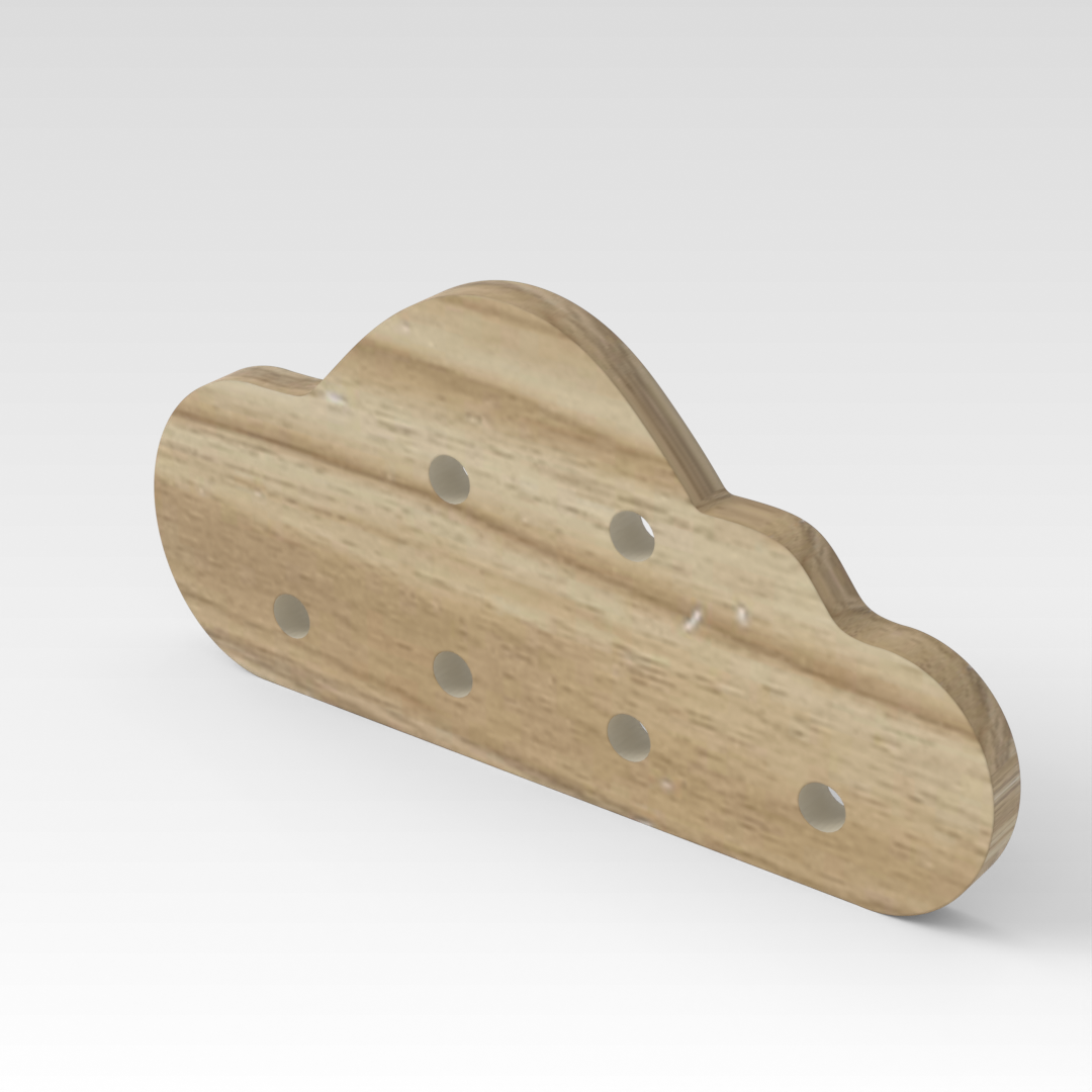 Country Oak Pegboard