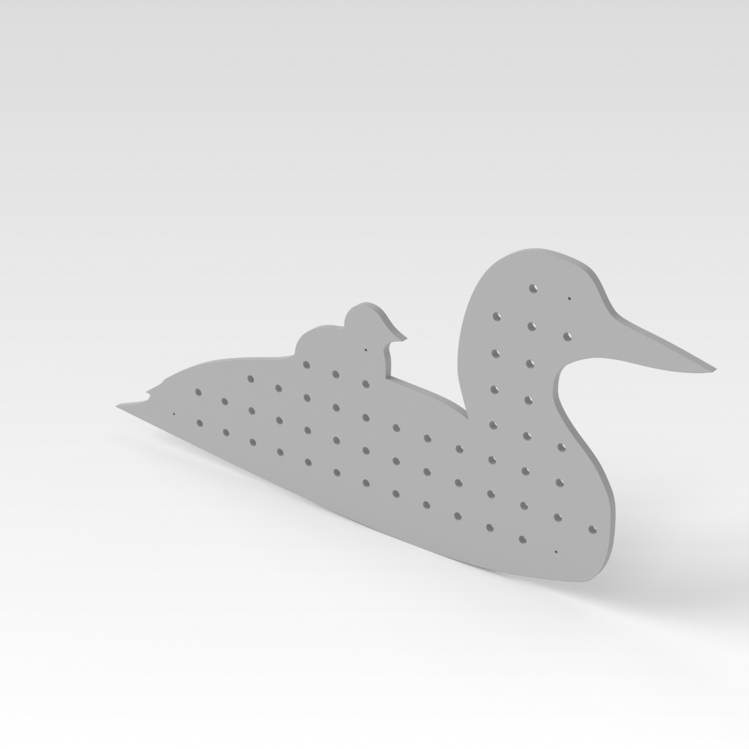 Light Gray Pegboard