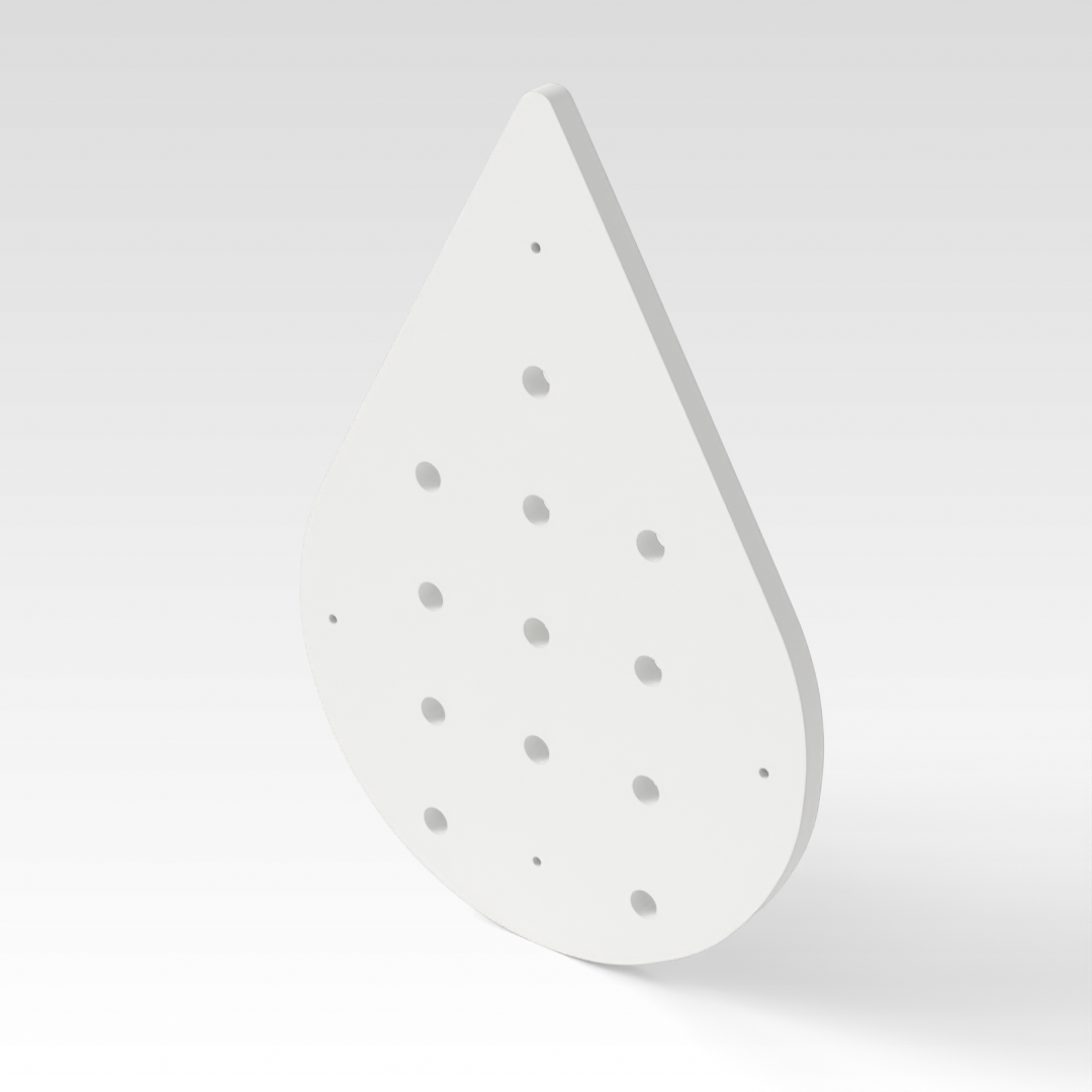 Warm White Pegboard