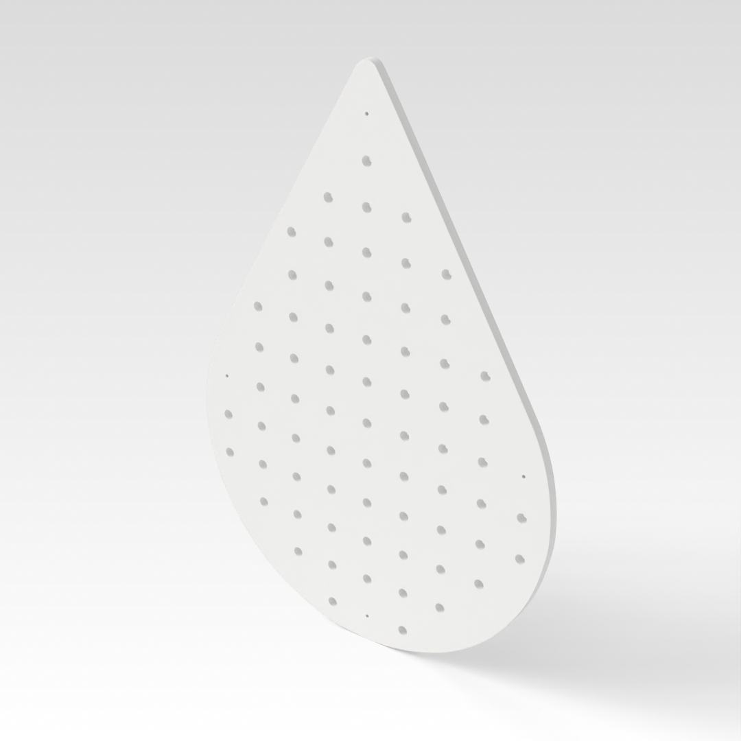 Warm White Pegboard