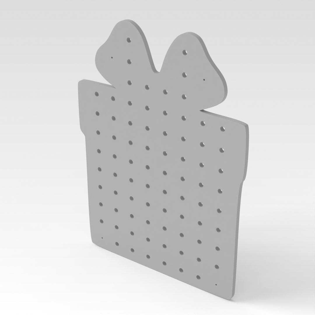 Light Gray Pegboard