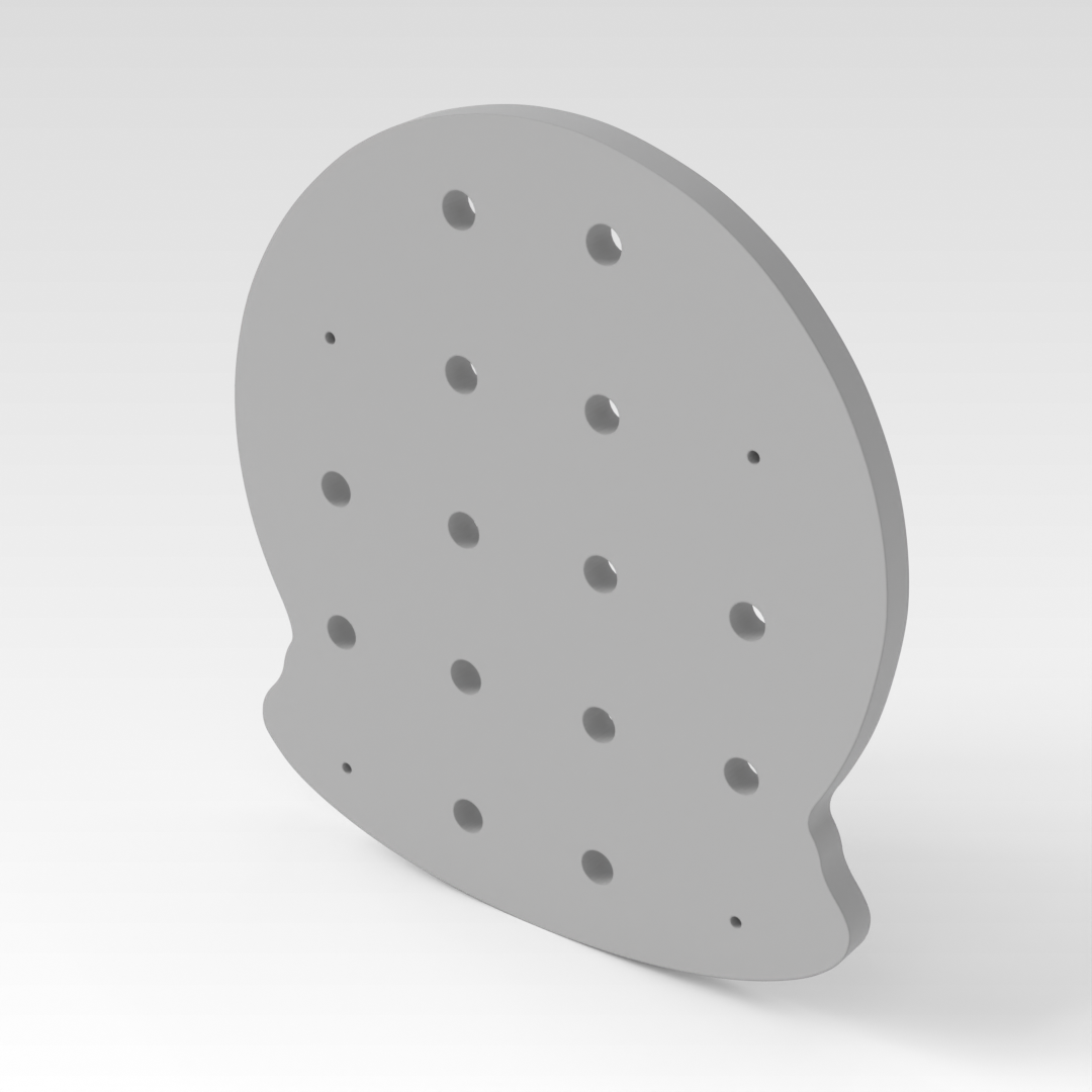 Light Gray Pegboard