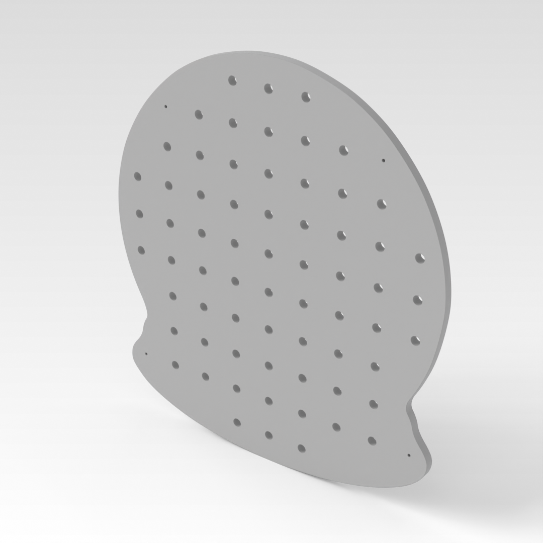 Light Gray Pegboard