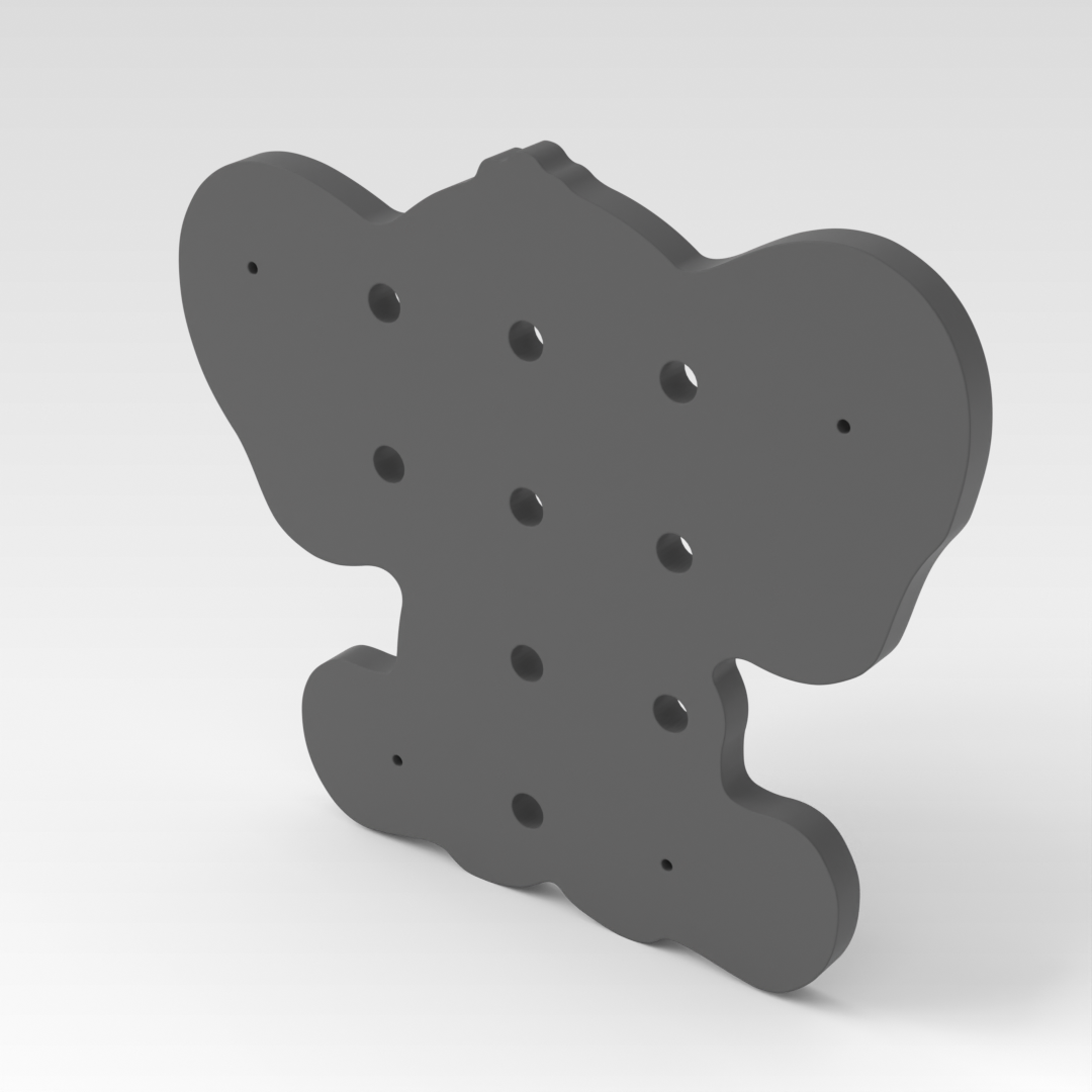 Sky Gray Pegboard