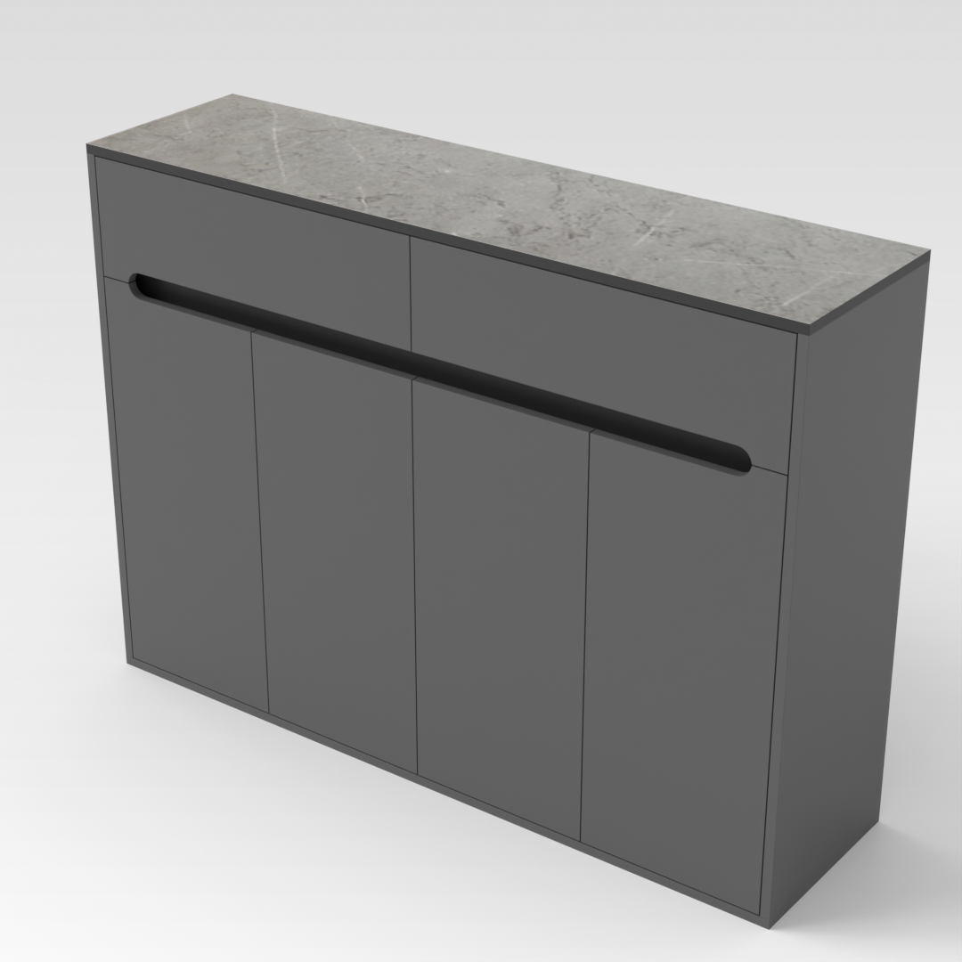 Sky Gray Sideboard