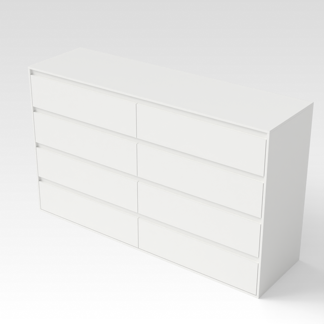 Warm White Dresser