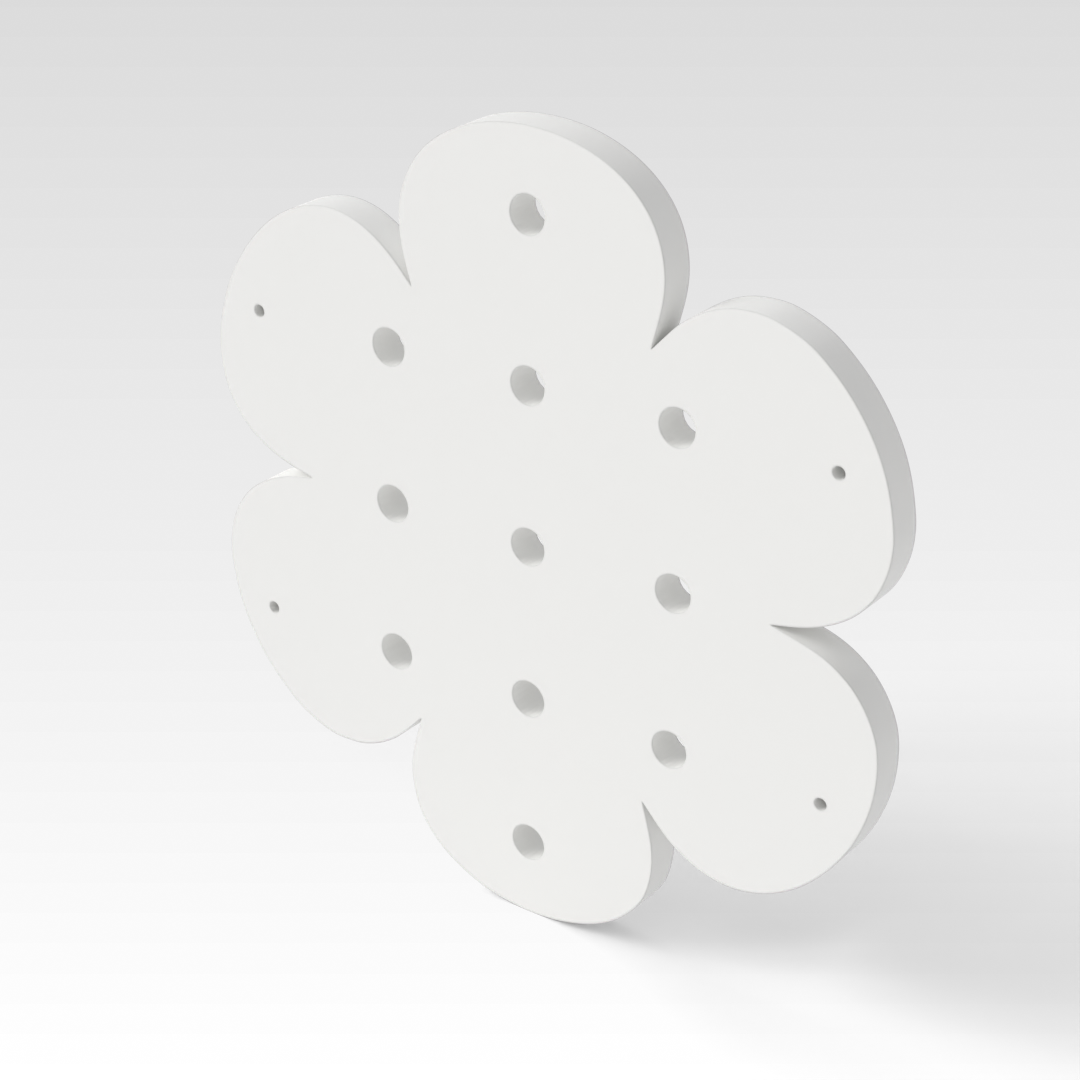Warm White Pegboard