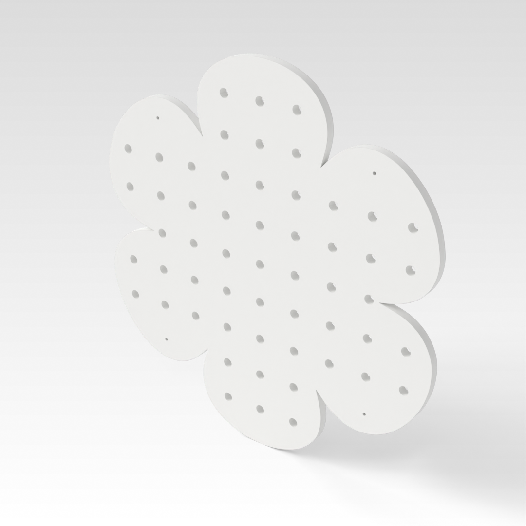 Warm White Pegboard