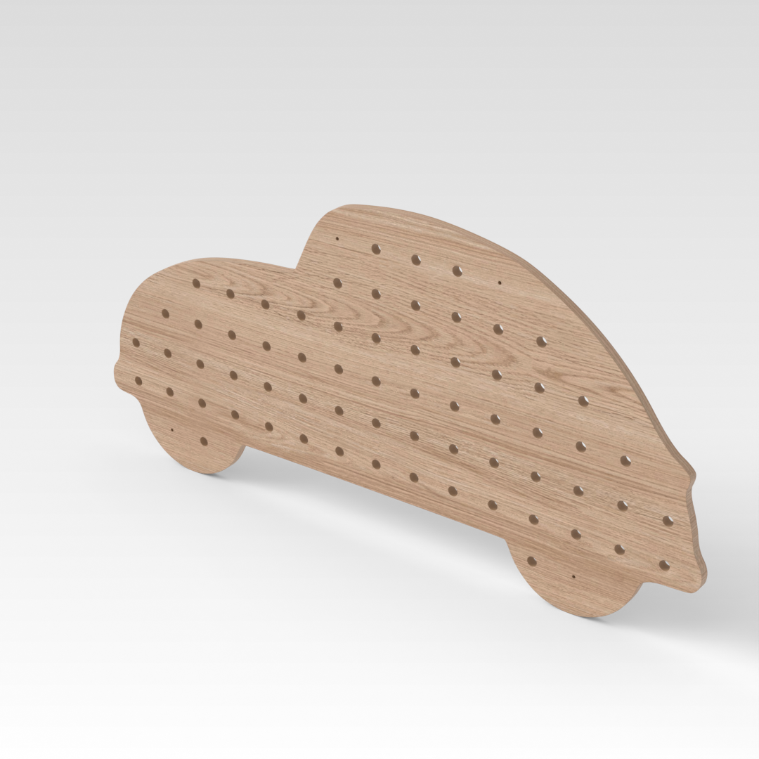 Breeze Natural Wood Pegboard