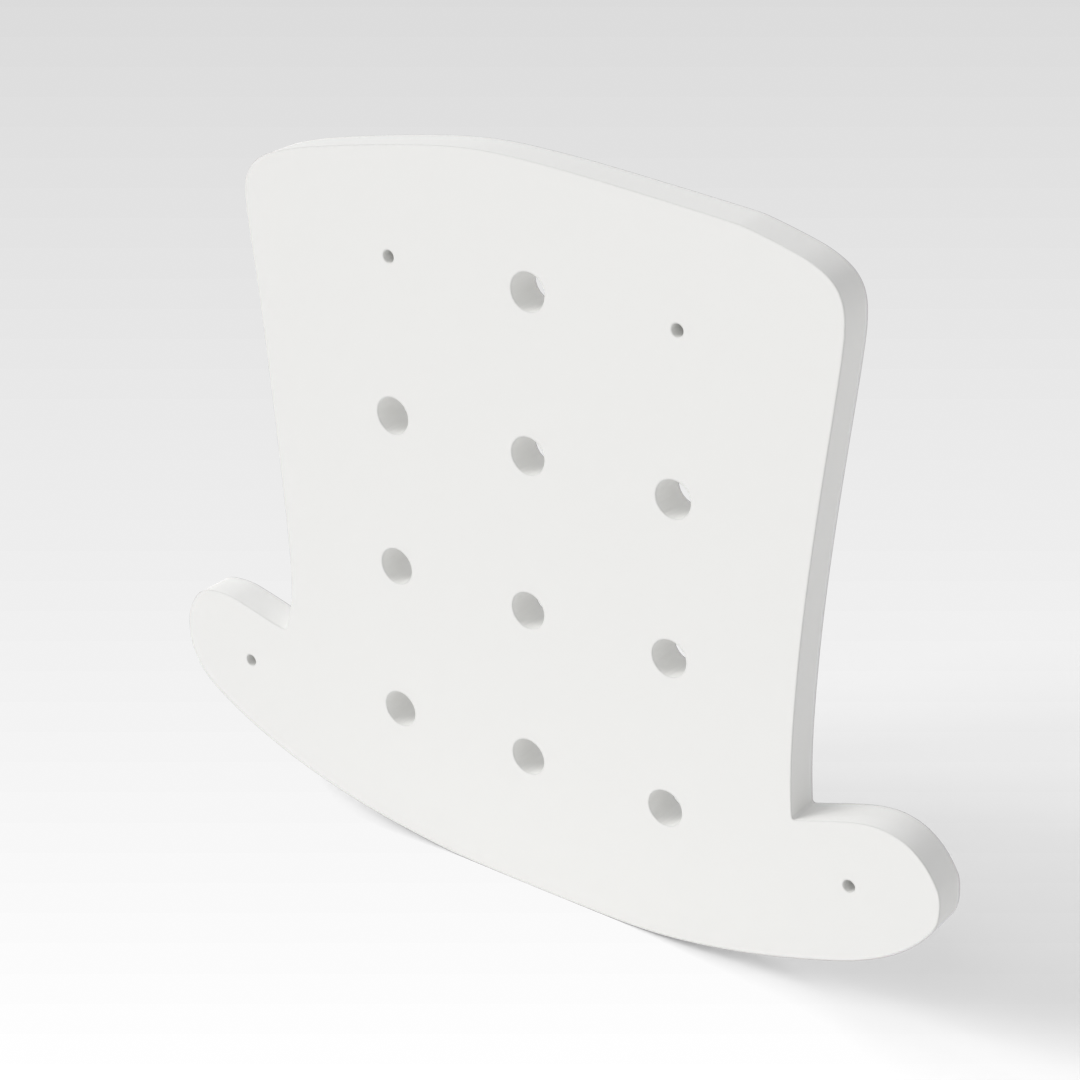 Warm White Pegboard