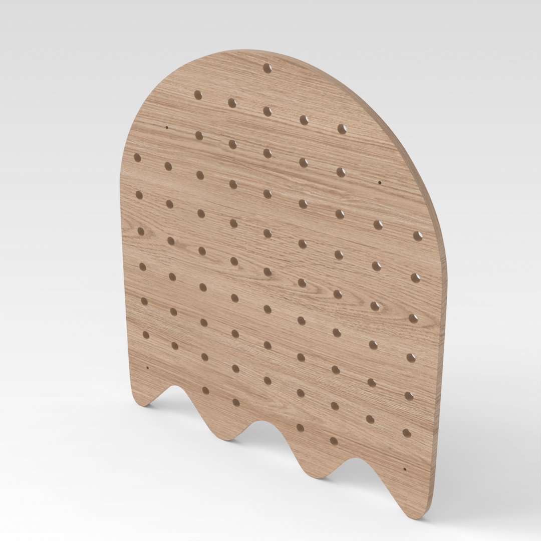 Breeze Natural Wood Pegboard