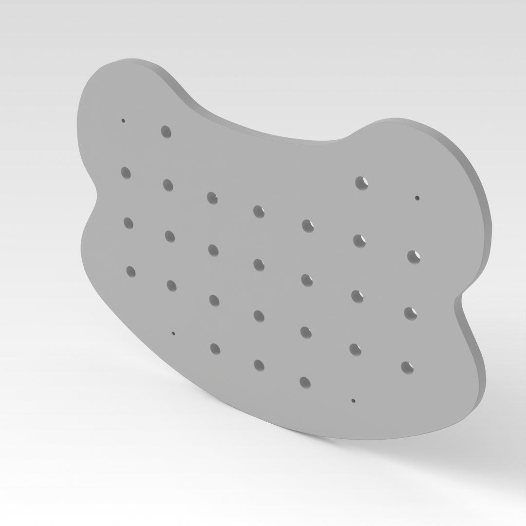 Light Gray Pegboard