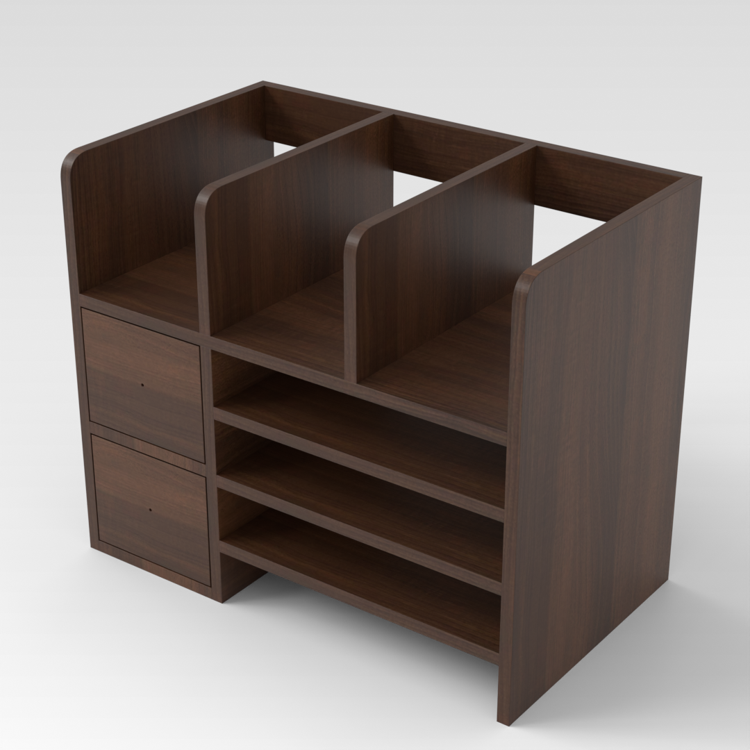 Prairie Oak Bookcase