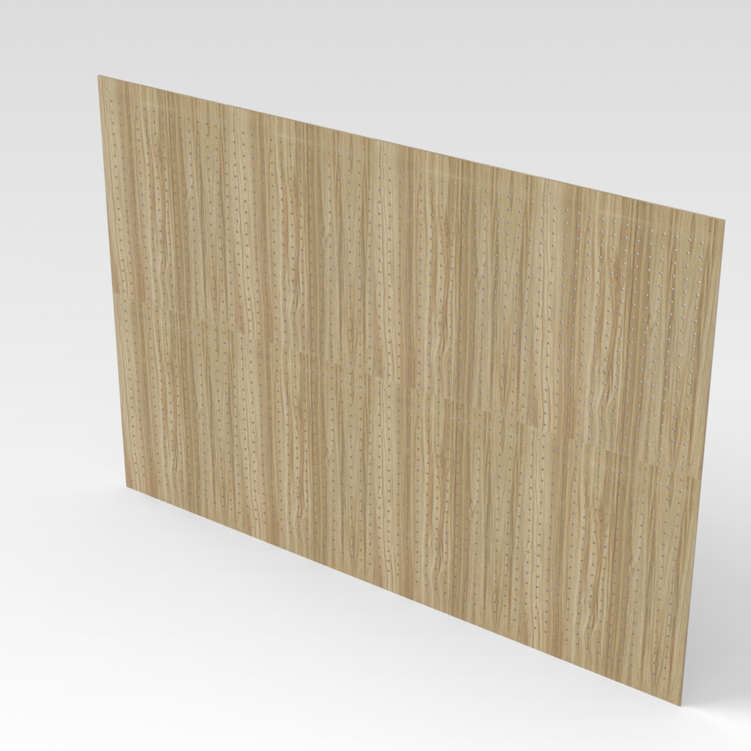 Country Oak Pegboard