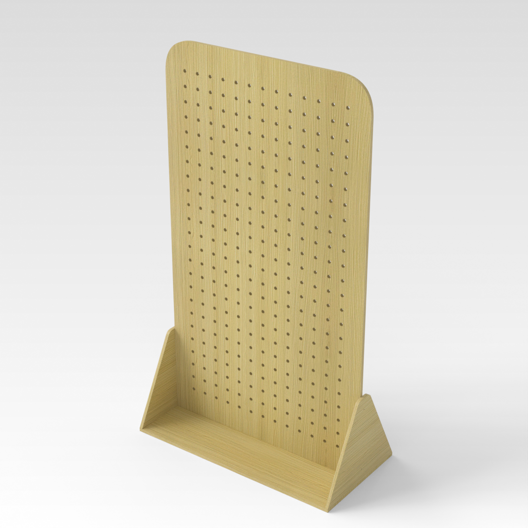 Golden Silkwood Pegboard