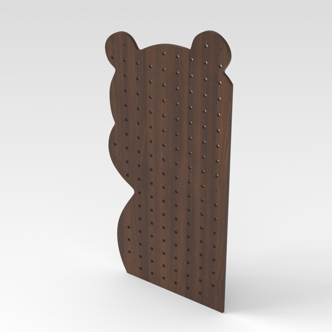 Prairie Oak Pegboard