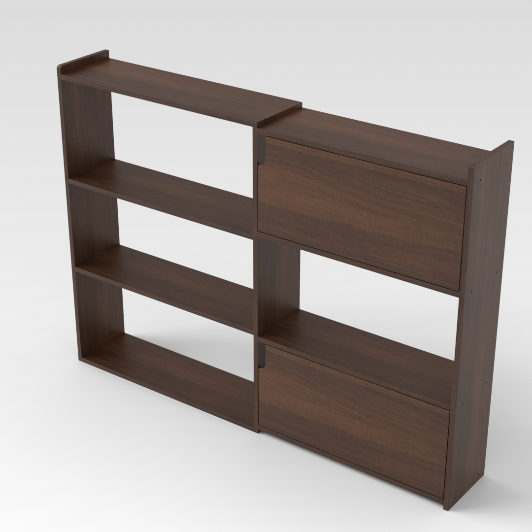 Prairie Oak Storage Rack