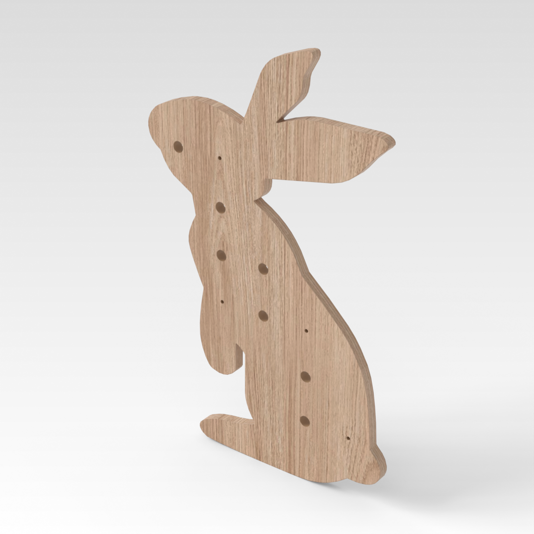Breeze Natural Wood Pegboard