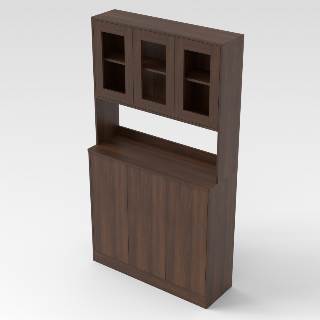 Prairie Oak Shoe Cabinet