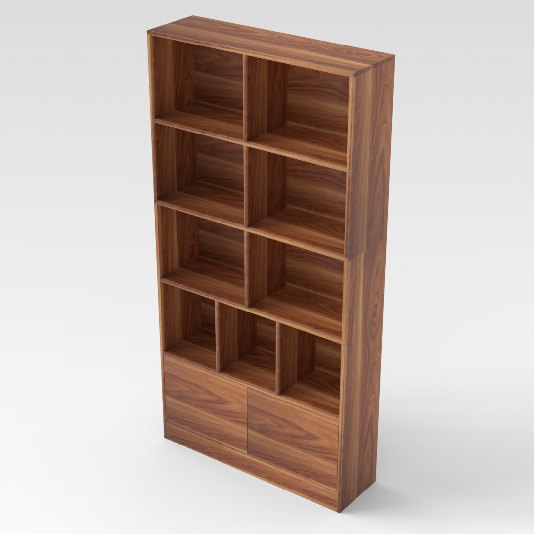 American Walnut Bookcase