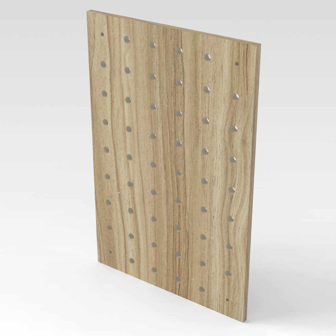 Country Oak Pegboard