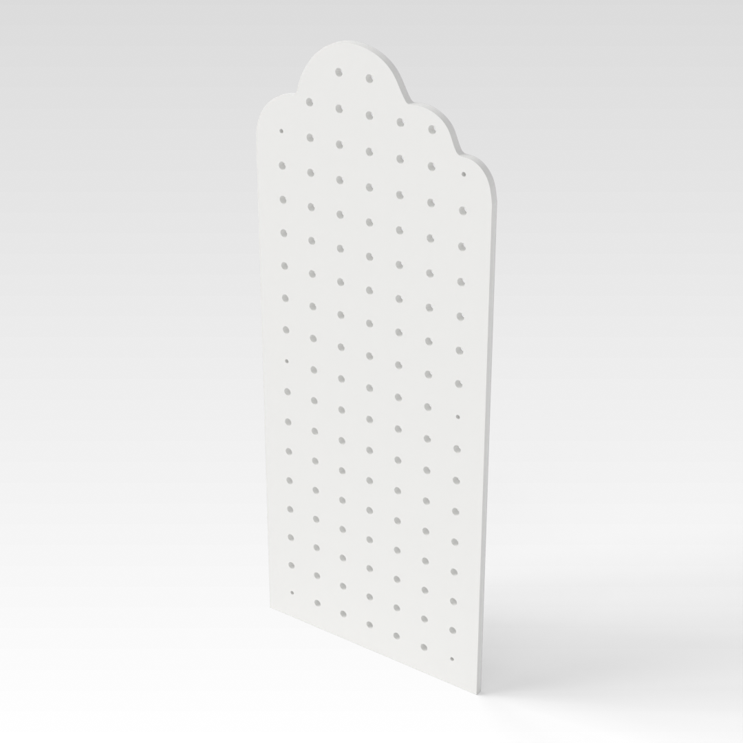 Warm White Pegboard