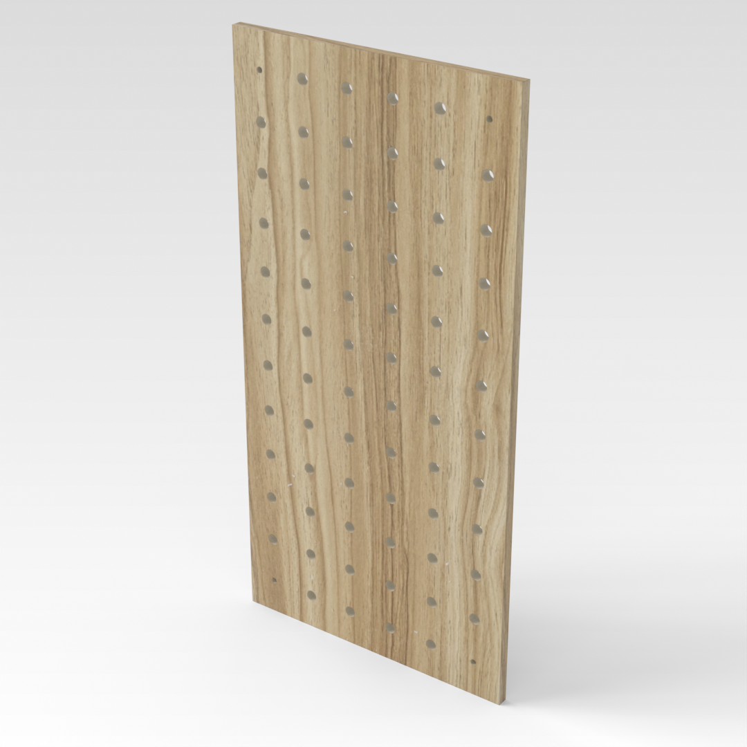 Country Oak Pegboard