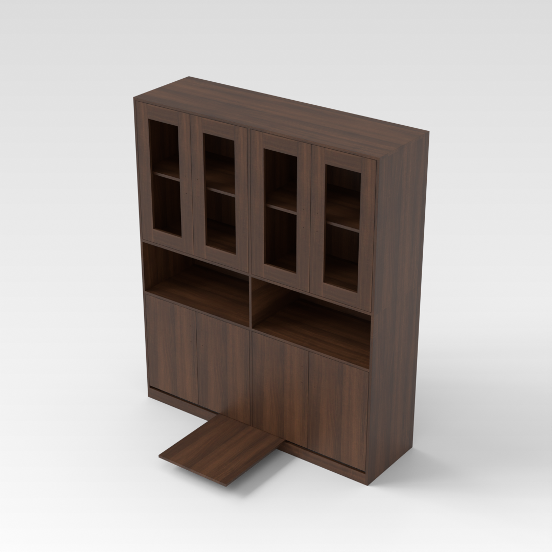Prairie Oak Storage Cabinet