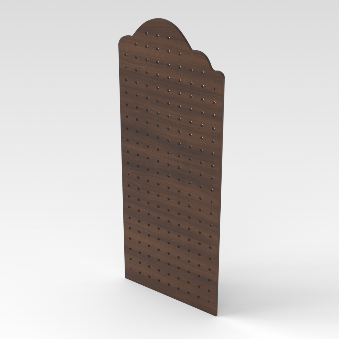Prairie Oak Pegboard