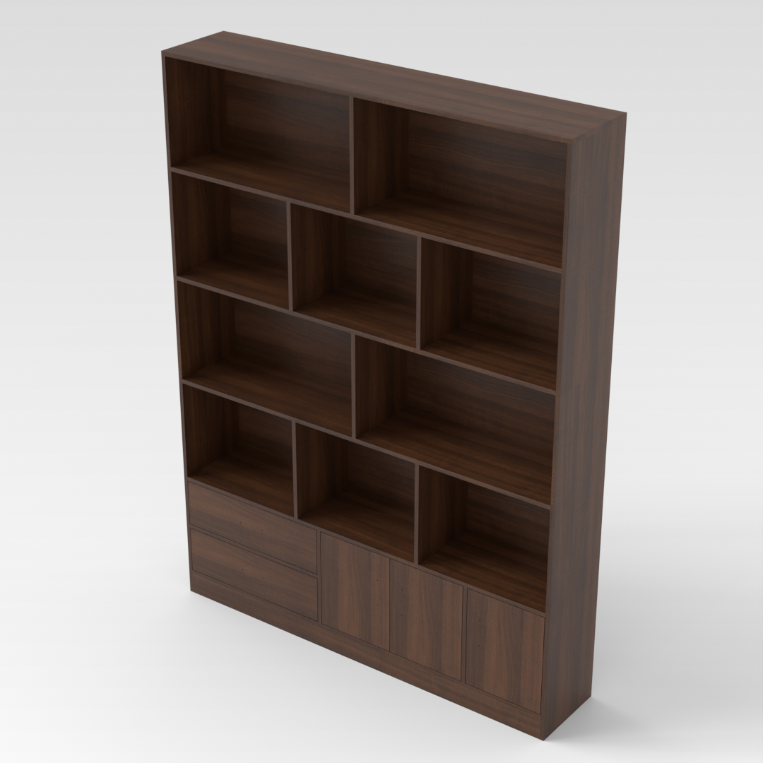 Prairie Oak Bookcase