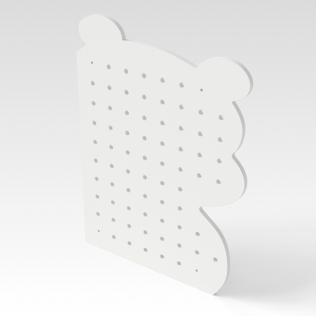 Warm White Pegboard