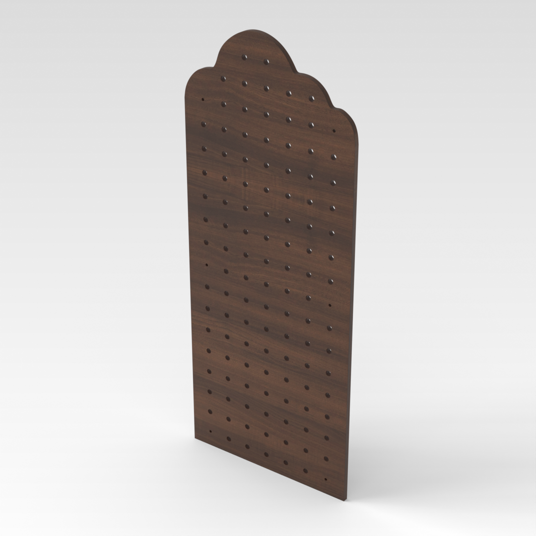 Prairie Oak Pegboard