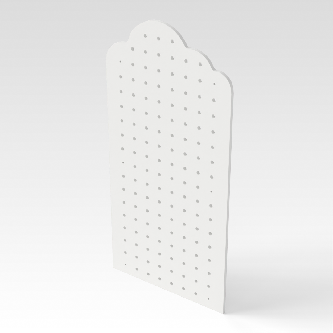 Warm White Pegboard