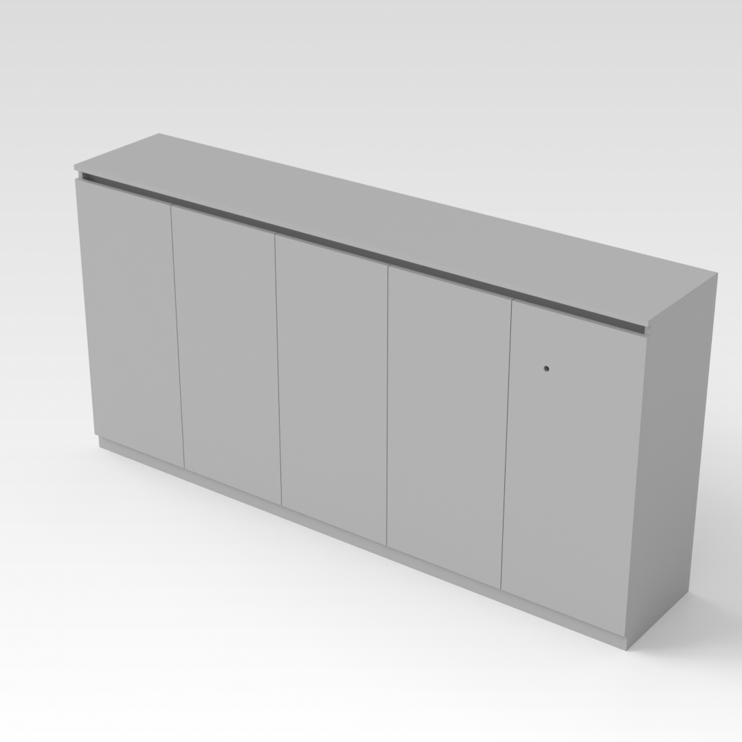 Light Gray Shoe Cabinet