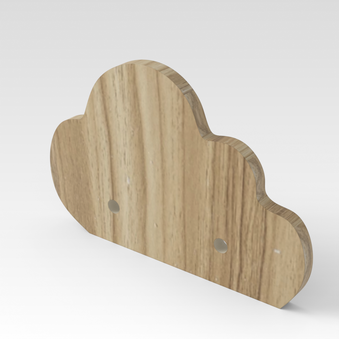 Country Oak Pegboard