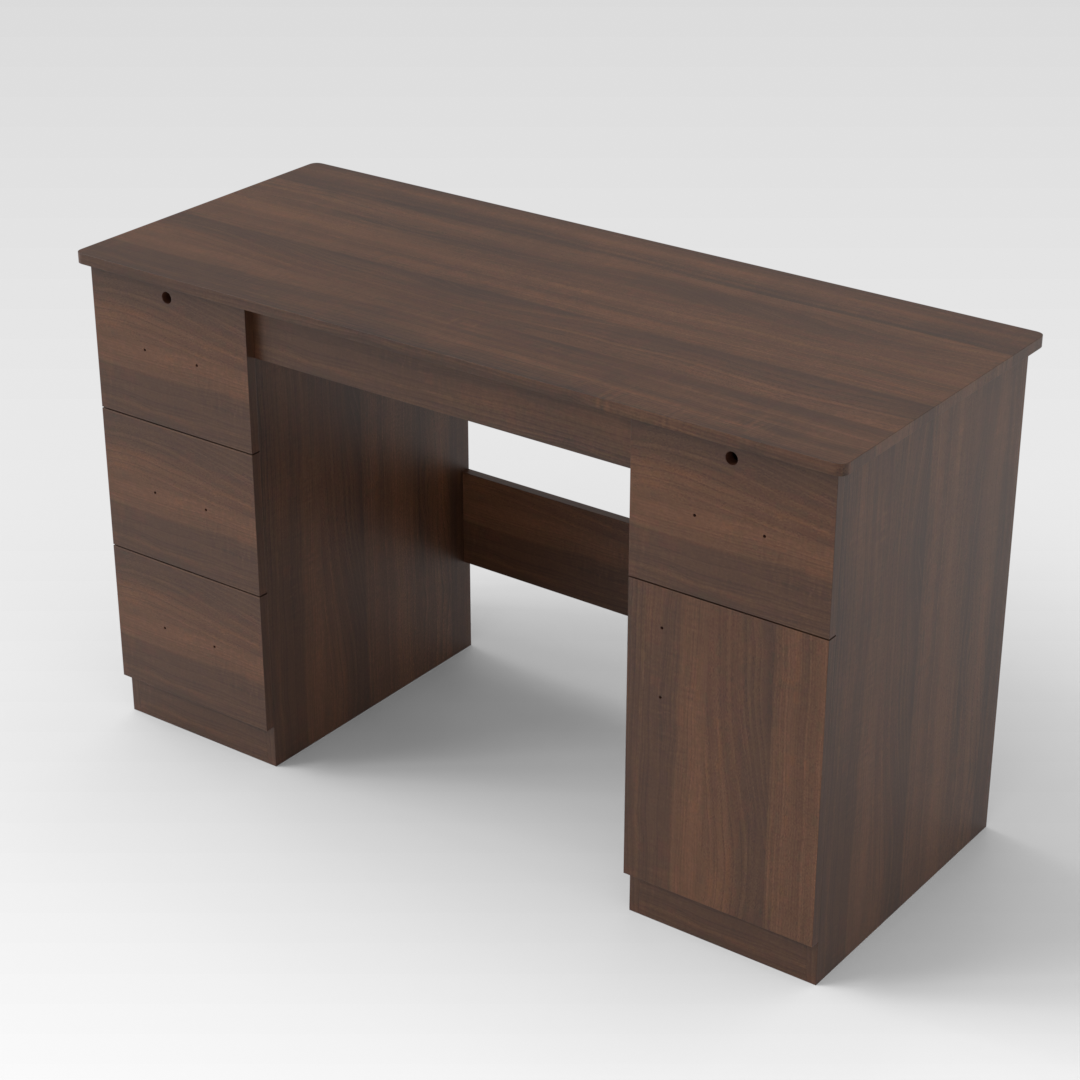 Prairie Oak Computer Desk