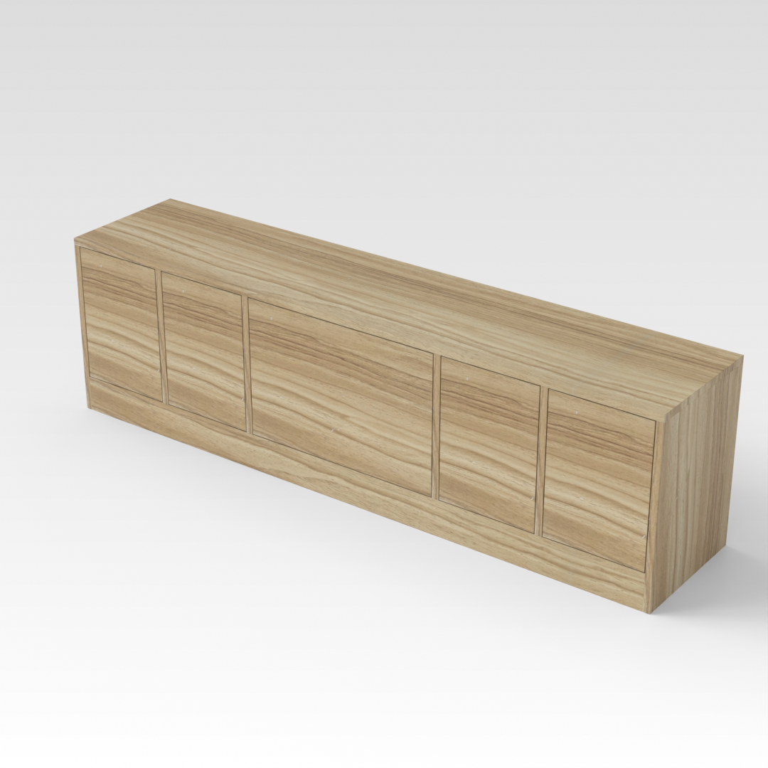 Country Oak Bookshelf