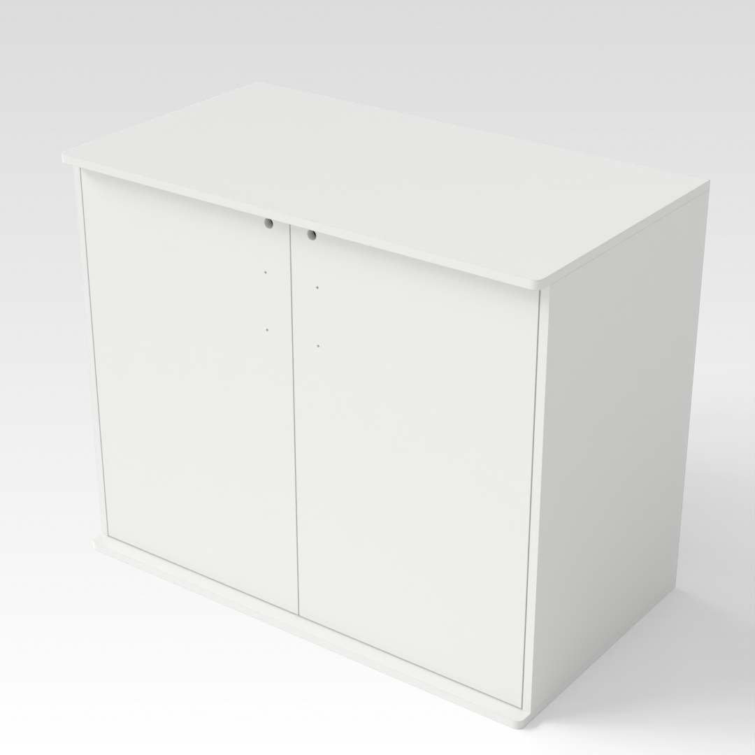 Warm White Shoe Cabinet