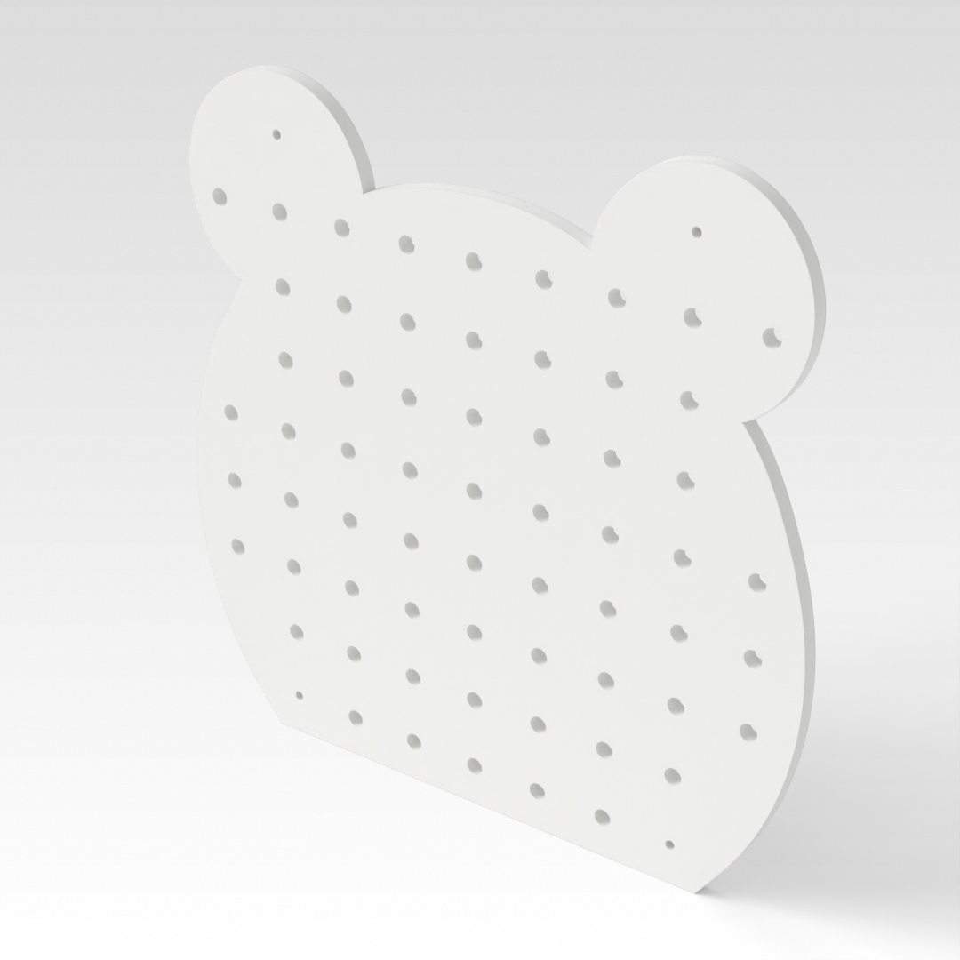 Warm White Pegboard